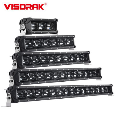 VISORAK 9D φακός Offroad αυτοκινήτου SUV 4x4 LED Μπάρα εργασίας για Polaris ATV Ford Rover Jeep Hummer Pickup Volvo Truck Scania Φορτηγό