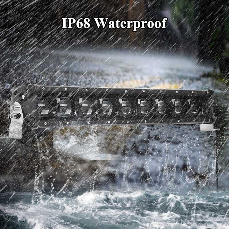 Lentile VISORAK 9D pentru mașină offroad SUV 4x4 LED bară luminoasă de lucru pentru Polaris ATV Ford Rover Jeep Hummer Pickup Volvo Camion Scania Camion