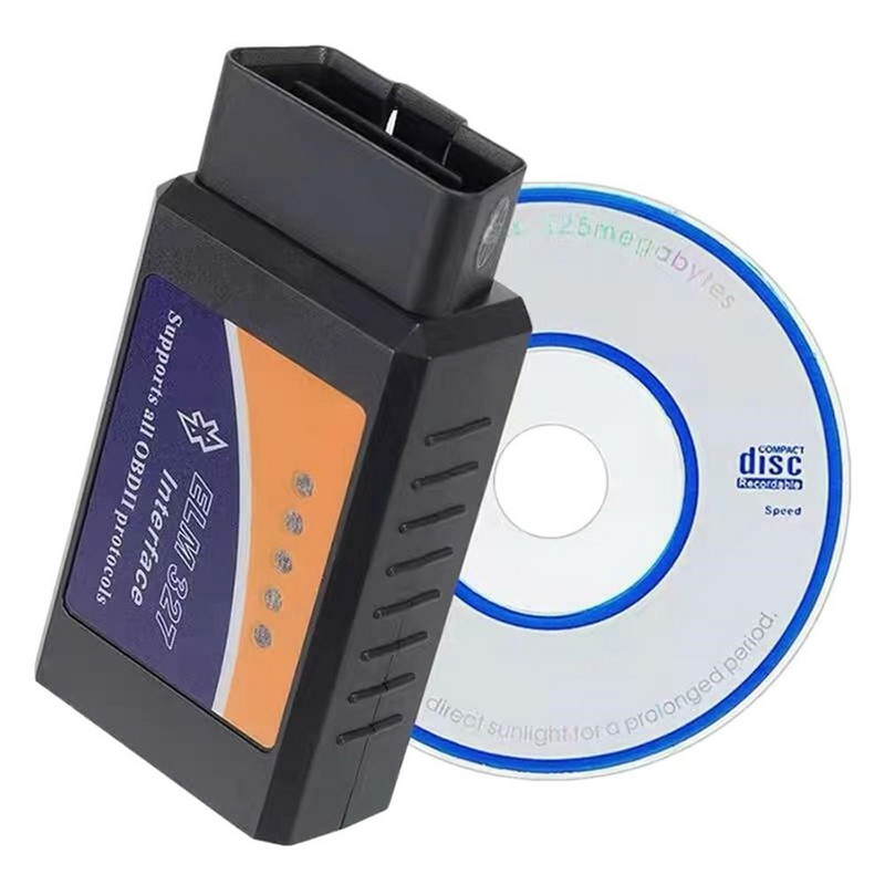 ELM327 EOBD Bluetooth Diagnostic OBD2 Instrument de scanare a motorului auto Cititor de coduri de eroare