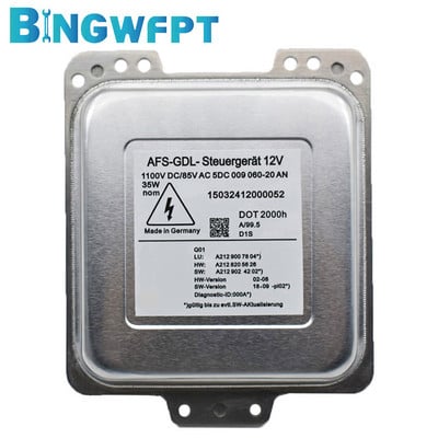 OEM:5DC009060-20 5DC00906020 Új D1S Xenon HID fényszóró előtét Mercedes E Class W212 AFS-GDL modulhoz