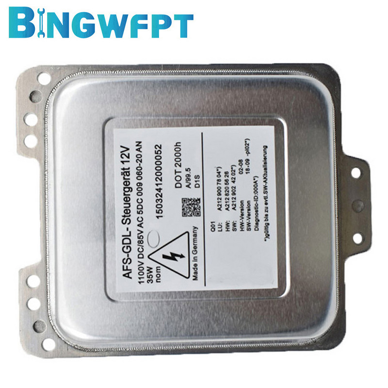 OEM:5DC009060-20 5DC00906020 Új D1S Xenon HID fényszóró előtét Mercedes E Class W212 AFS-GDL modulhoz