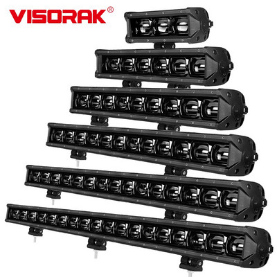 VISORAK 9D lencsés traktorautó SUV 4wd 4x4 Flood LED munkalámpa bár Jeep Ford Hummer Defender Pickup Volvo Scania Truck Lorryhoz