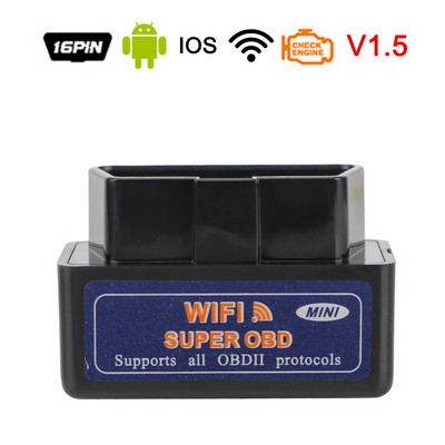 Instrument de diagnosticare automată Vgate Icar2 Scanner de diagnosticare auto WIFI/Bluetooth pentru cititor de cod Android ELM327 OBD2