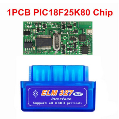 Scaner OBD2 Wifi ELM327 V1.5 PIC18F25K80 Chip ELM 327 Bluetooth V1.5 Instrument de diagnosticare automată OBD II pentru cititor de cod Android/IOS