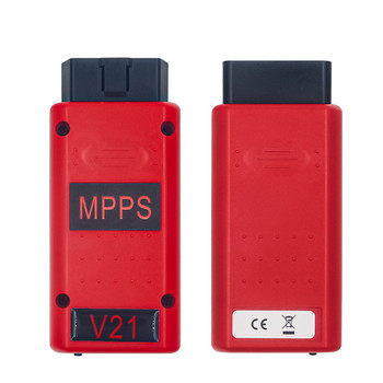 Νεότερο ξεκλείδωτο MPPS V21 ECU Master Χωρίς χρήση Χρονικός περιορισμός Κόκκινος προγραμματιστής MPPS 21 ECU καλύτερος από μαύρος σαρωτής αυτοκινήτου V21/V18 OBD2