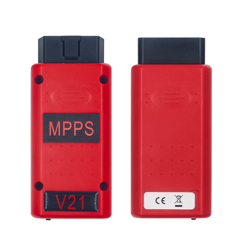 Cel mai nou deblocat MPPS V21 ECU Master Fără utilizare Limitare de timp Red MPPS 21 ECU Programator Mai bine decât Black V21/V18 OBD2 Scanner auto