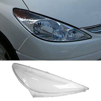 Κάλυμμα υπολογιστή μπροστινού προβολέα αυτοκινήτου Αντικατάσταση κελύφους φωτός κεφαλής γυαλιού Clear Auto Shell For Toyota Previa Estima 2003-05