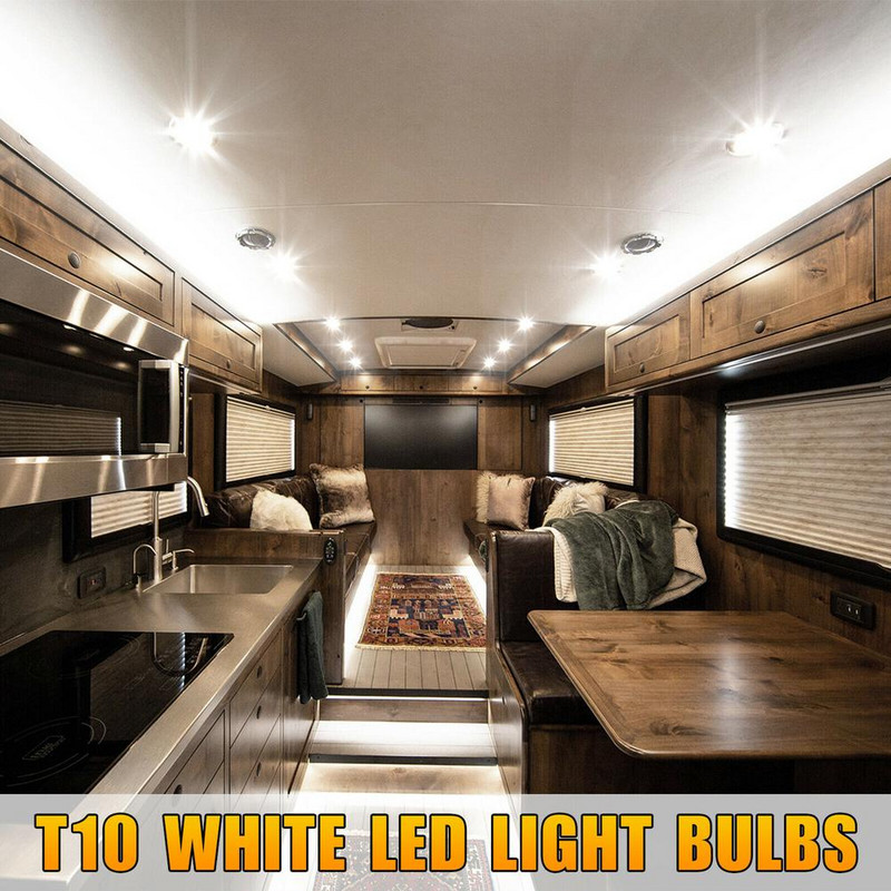 20 бр. T10 LED W5W W3W 194 168 501 2825 COB LED автомобилни клиновидни светлини за паркиране на страничната врата Крушка за инструменти Лампа за автомобилен регистрационен номер