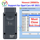 Cititor de cod OPCOM V1.99 V1.70 OBD 2 CAN-BUS pentru scaner de diagnosticare Opel OBD2 Suport mașini 2021 opcom profession 170823c