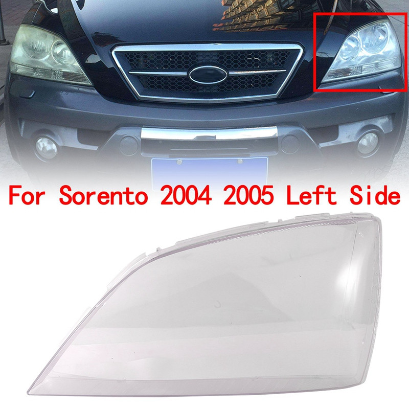 2 db autós fényszóró átlátszó lencse lámpaernyő burkolat KIA Sorento 2004 2005 2005 első jobb és bal első