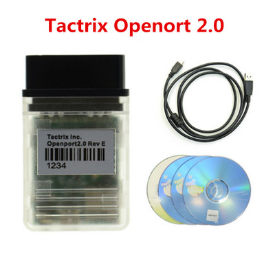 Overseas A+ Quality Chip Tactrix Openport 2.0 ECU FLASH OBD 2 OBD2 отворен порт 2 0 Чип Тунинг Автомобилен диагностичен скенер