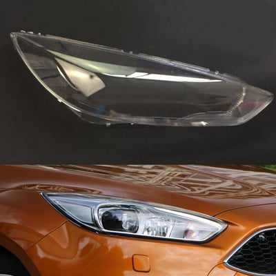 Fényszóró lencse Ford Focus 2015-2017 Fényszóró fedél autóüveg csere Fényszóró Auto Shell projektor lencse