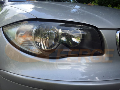 BMW 1-es sorozathoz E82 E88 E87 E81 RF Remote Bluetooth APP Multi Color Crystal DTM M4 Style RGB LED Angel Eyes Kit halo gyűrűk
