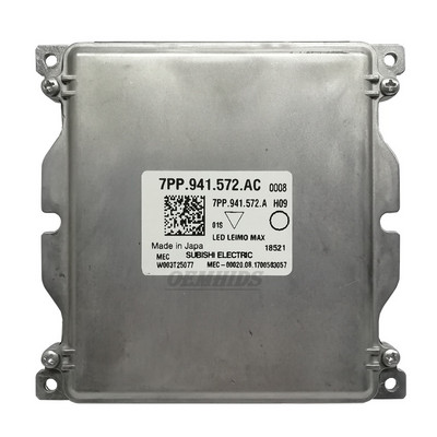 W003T25077 OEM LED modul előtét eredeti új és használt 17-19 A3 A5 Q5 Q5L RS3 RS5 S3 S5 fényszóró vezérlőegység 7PP941572AC