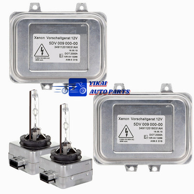 2x нови за 08-16 Chrysler Town & Country 5DV00900000 Ксенонов баласт и HID D1S комплект крушки Контролен блок Модул на лампата 5DV009000-00