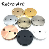 Trandafir de tavan din metal Placă decorativă pentru baldachin de tavan pentru dispozitiv de iluminat cu pandantiv Baza lămpii de perete pentru accesorii de iluminat