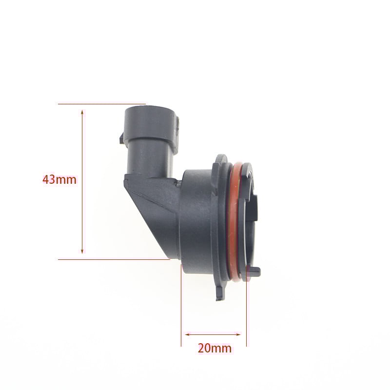 1 vnt. H7 lemputės pagrindo lizdo lempos laikiklis 8985546688, skirtas Opel priekiniams žibintams automobilio šviesos priedams