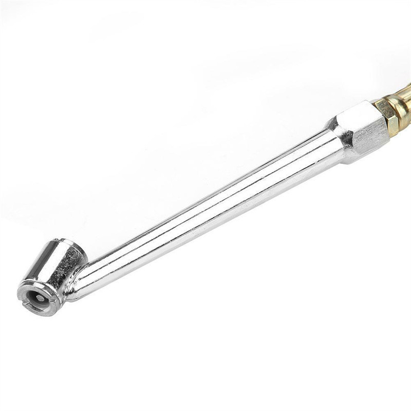 10-220PSI automobilių oro padangų slėgio pistoletas rankinis padangos pripūtimas su matuokliu, didelio tikslumo, geros kokybės iškrovimas