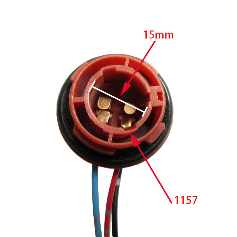 2tk auto piduritule 1157 pirnipesa BAY15D lambihoidja P21/5W adapteri aluse pistiku tarvikud