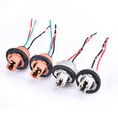2Pcs 7440 7443 LED držač žarulje LED utičnica adapter konektor LED parkirno bočno svjetlo svjetiljka Adapter kabelskog svežnja Utičnica