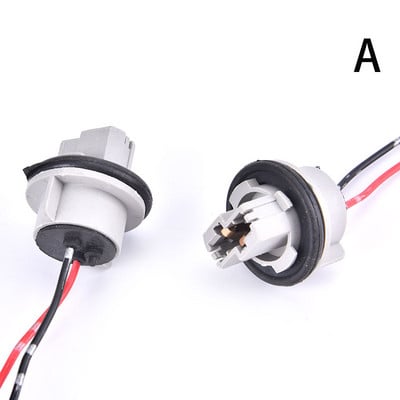 2Pcs 7440 7443 LED držač žarulje LED utičnica adapter konektor LED parkirno bočno svjetlo svjetiljka Adapter kabelskog svežnja Utičnica