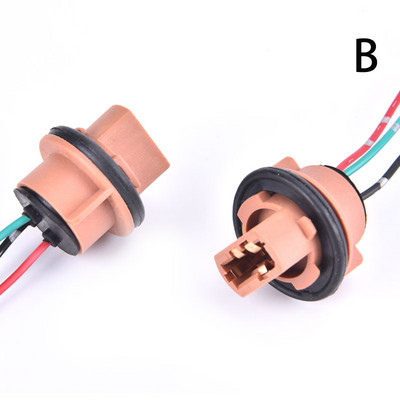 2Pcs 7440 7443 LED držač žarulje LED utičnica adapter konektor LED parkirno bočno svjetlo svjetiljka Adapter kabelskog svežnja Utičnica