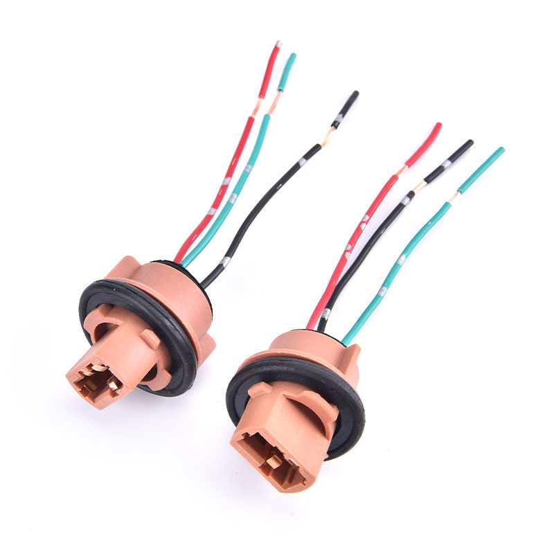 2Pcs 7440 7443 LED držač žarulje LED utičnica adapter konektor LED parkirno bočno svjetlo svjetiljka Adapter kabelskog svežnja Utičnica