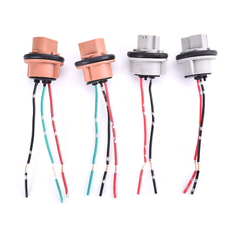 2Pcs 7440 7443 LED držač žarulje LED utičnica adapter konektor LED parkirno bočno svjetlo svjetiljka Adapter kabelskog svežnja Utičnica