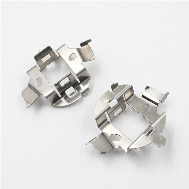 10vnt Automobilio dangtelis H7 HID lempučių pagrindo laikiklių adapteriai Audi/BMW/Mercedes/Saab/VW