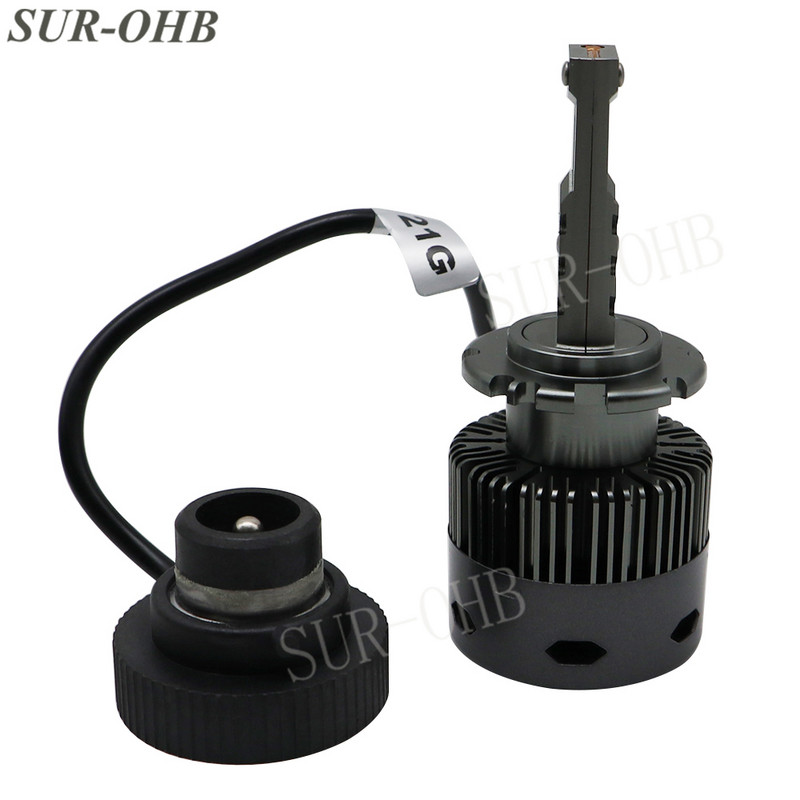 Φως LED D2S D2R 35W ανά λάμπα 6000K Λευκό αυτοκίνητο Λάμπα προβολέα Xenon Docking HID Ballast Luminous Flux 30000hr Άμεση αντικατάσταση