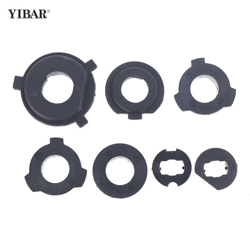 2vnt automobilio LED lemputės lemputės pagrindo adapterio lizdo laikiklis HB4/HB3/H11/H7/H4/H3/H1