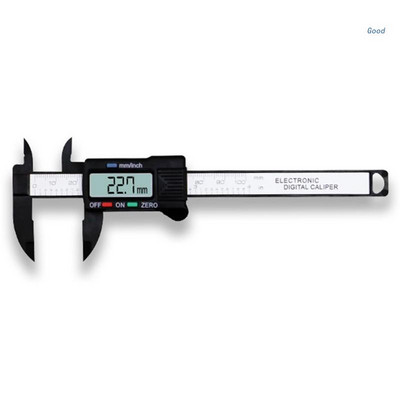 150 mm 100 mm LCD skaitmeninis elektroninis matuoklis nerūdijančio plieno Vernier apkabos liniuotė