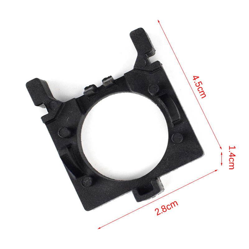 1vnt H7 priekinių žibintų LED adapterio bazė varikliams tolimosios šviesos H7 lemputės laikiklis, skirtas Ford Focus Fiesta Mondeo artimųjų šviesų šviesai