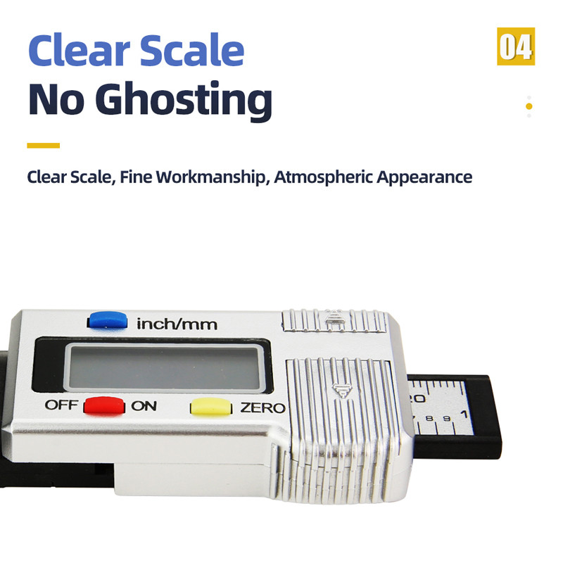 Digitalni mjerač dubine gaznog sloja gume za automobile Mjerači debljine Sustav za praćenje dubine Kaliper Alat za mjerenje automatskog otkrivanja istrošenosti guma