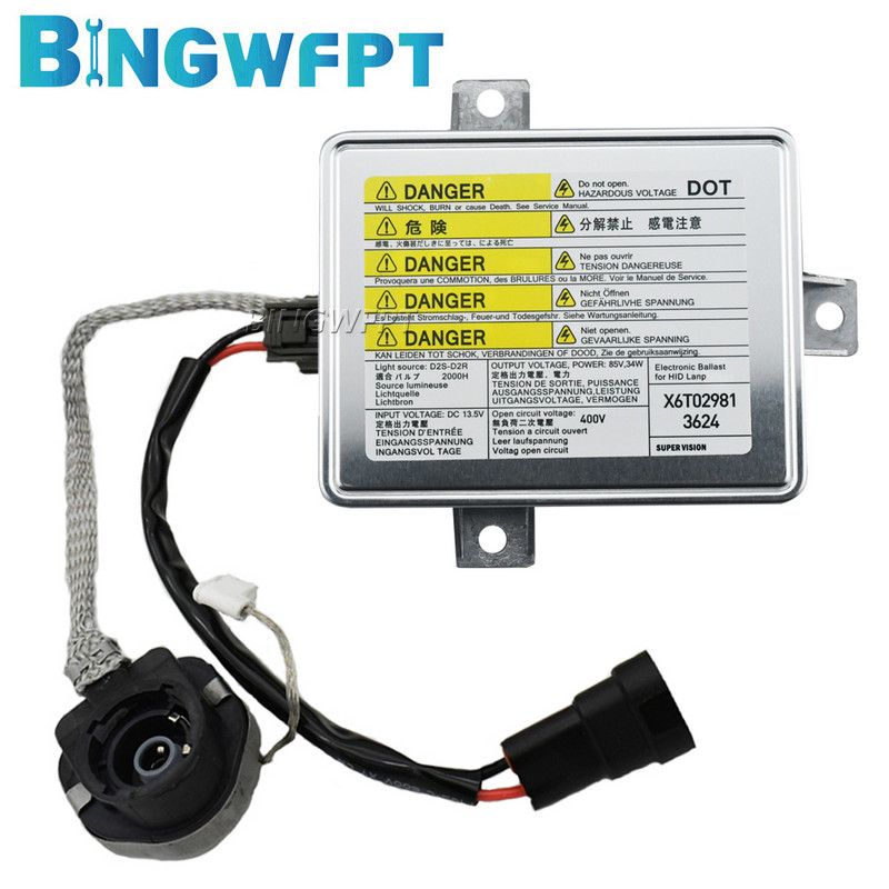 NAUJAS 35W D2S D2R X6T02981 X6T02971 skirtas Honda Acura Mazda 3 HID Xenon priekinių žibintų balasto kompiuterio valdymo bloko uždegimo dalis
