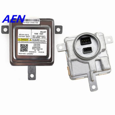 2x OEM nou pentru balasturi cu xenon Audi VW cu becuri HID D3S N10721805 Kit Unitate de control 8K0.941.597 E