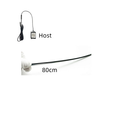 6 σε 1 Συμφωνικό αυτοκίνητο Φώτα περιβάλλοντος RGB εσωτερικό αυτοκινήτου Ακρυλικό φως οδηγός οπτικών ινών Universal φώτα ατμόσφαιρας διακόσμησης αυτοκινήτου