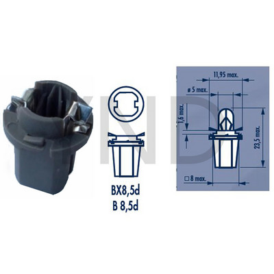 200 vnt. T10-S1/V2 T5-S1/V2 T6.5-V2 B8.3D B8.4D B8.5D automobilio šviesos lizdas Twist Lock pleišto brūkšnys šviesos pagrindo pasukamas lizdas