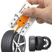 Μετρητής βάθους ελαστικού τροχού αυτοκινήτου 0-20 χιλιοστά Μετρητής βάθους ελαστικού τροχού αυτοκινήτου Ενδεικτική λυχνία βάθους μετρητή τροχού Αξεσουάρ για Audi Bwm Honda