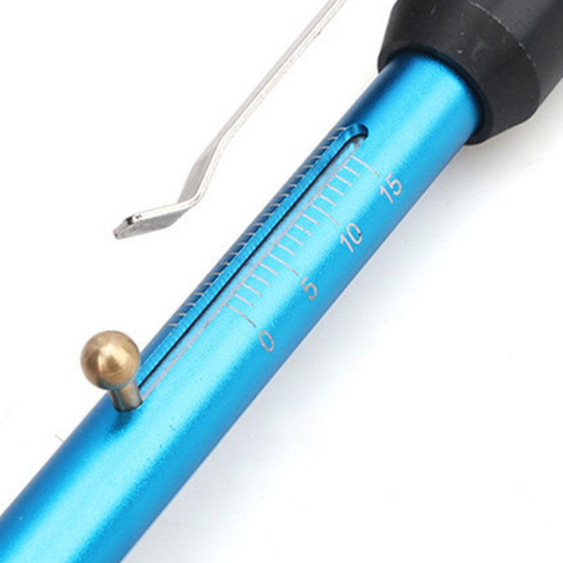 Naujo automobilio stabdžių trinkelių testeris rašiklis stabdžių bloko skalė storio matuoklis matavimo įrankis padangų ratų aptikimo įrankiai detektoriaus priedai