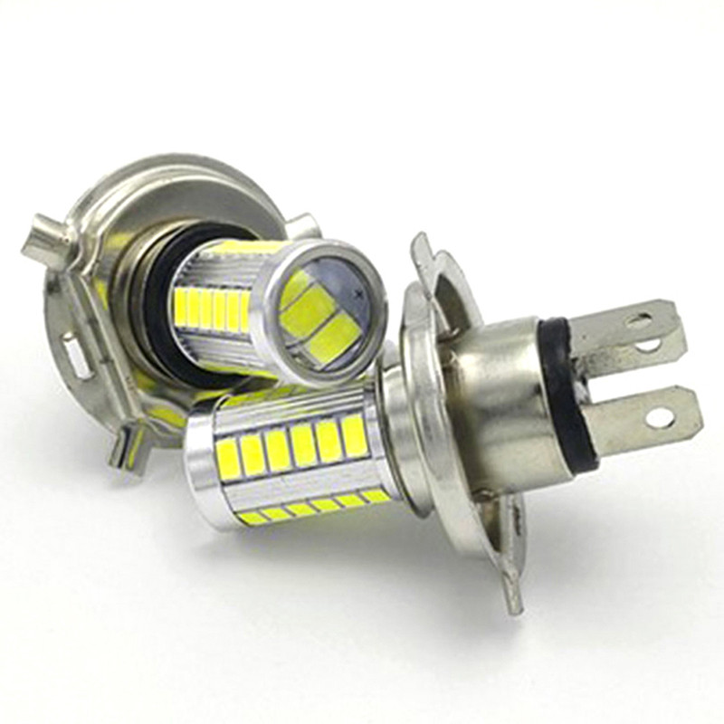 Visiškai nauja aukštos kokybės 1vnt H4 led lempa, automatinė Koplamp 33 Smd 5630 5730 Gloeilamp Auto Auto Mistlamp karštas išpardavimas