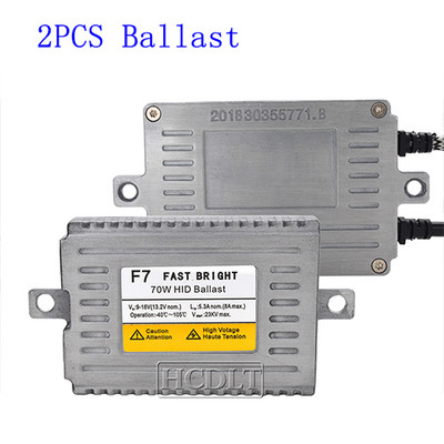 HCDLT New F7 70W DLT HID Slim Ballast AC 12V Car Light Xenon Bloc de aprindere Reactor pentru mașină Retrofit 70W HID Kit bec far