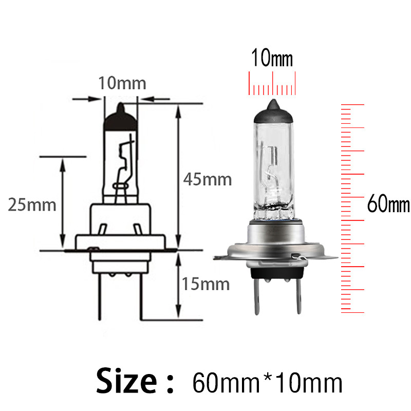 2 buc H7 12V 55W Faruri de ceata fata Bec cu halogen Faruri auto de mare putere Lampa Lumina auto Mitsubisi Launcher 7000Lm Sursa Parcare