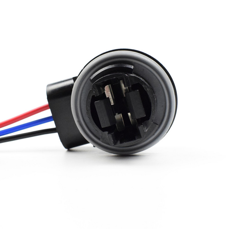 2tk T25 3157 P27/7W kaabli pistik pakend külgvalgusti tagasilülitus lambi adapter pistikupesa hoidik juhtme pistik autotarvikud Dyoung