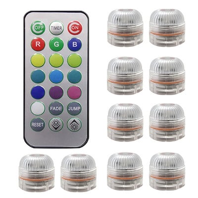 Telecomandă fără fir LED Lumini ambientale Lampă de atmosferă subluminoasă pentru interiorul mașinii cu adeziv Lumină de decorare automată rezistentă la apă