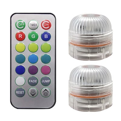 Telecomandă fără fir LED Lumini ambientale Lampă de atmosferă subluminoasă pentru interiorul mașinii cu adeziv Lumină de decorare automată rezistentă la apă