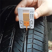 0-20 mm indikators pārnēsājams SUV auto riepas protektora dziļuma mērītājs plastmasas riepas protektora rievas mērīšana apkopes rīka piederumi