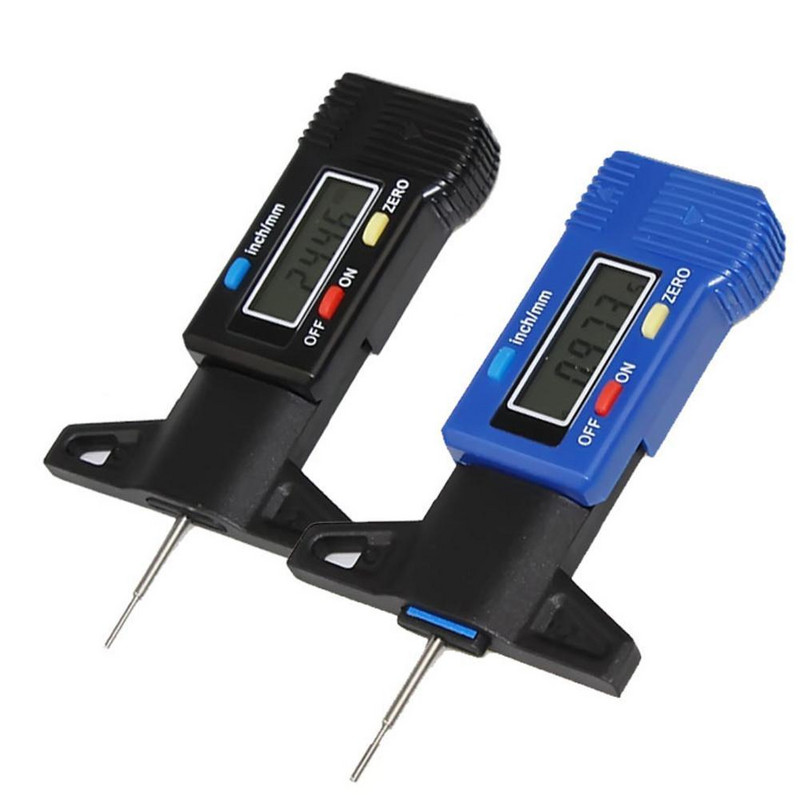 Contor digital pentru măsurarea adâncimii benzii de rulare a anvelopelor pentru anvelope auto, instrument de măsurare pentru detectarea uzurii anvelopelor automate
