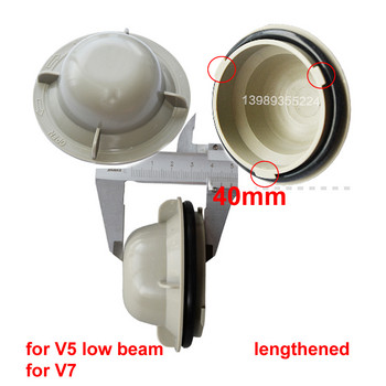 За Changan V3 V5 V7 къси дълги светлини Прахозащитен капак Водоустойчив прахоустойчив фар Задно уплътнение на корпуса Удължена капачка на фара 1 бр.