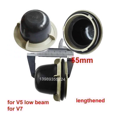 Pentru Changan V3 V5 V7 Faza lungă scurtă Capac împotriva prafului farului, rezistent la praf, garnitură din spate, capac pentru far lungit, 1 buc.